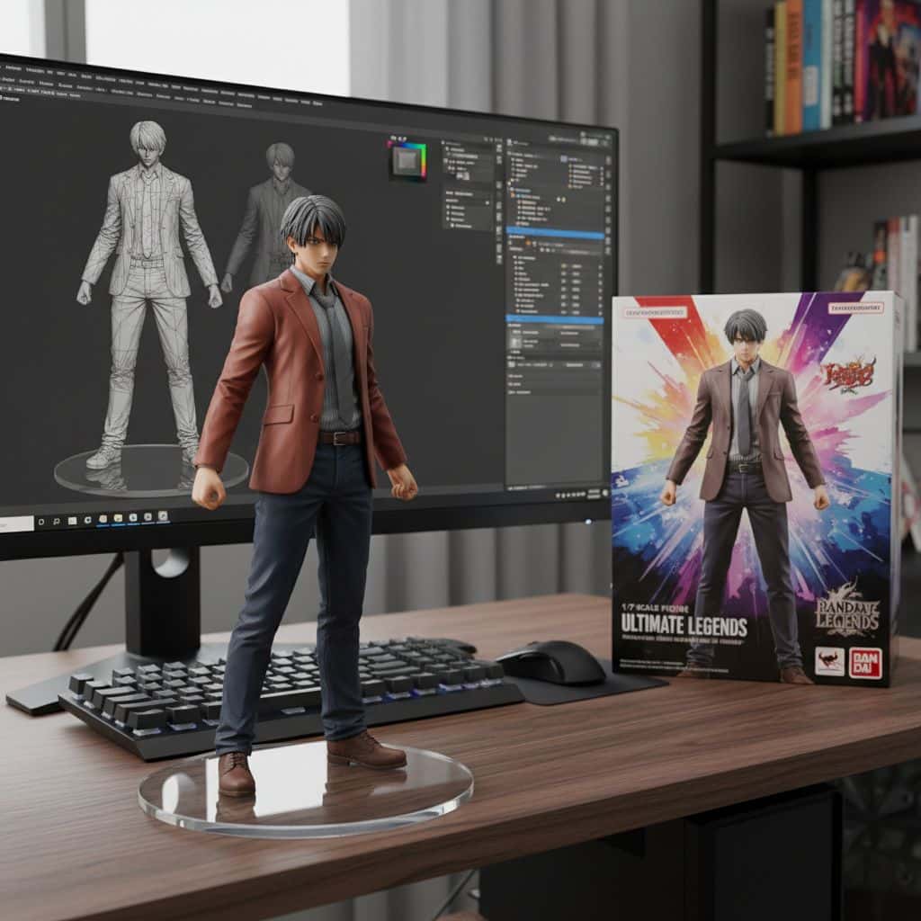Gemini AI photo prompts preview — Nano Banana 3D Action Figure