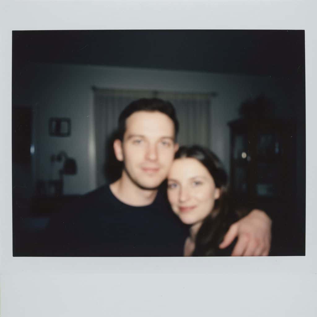 Gemini AI photo prompts preview — Gemini Polaroid Intimate Couple