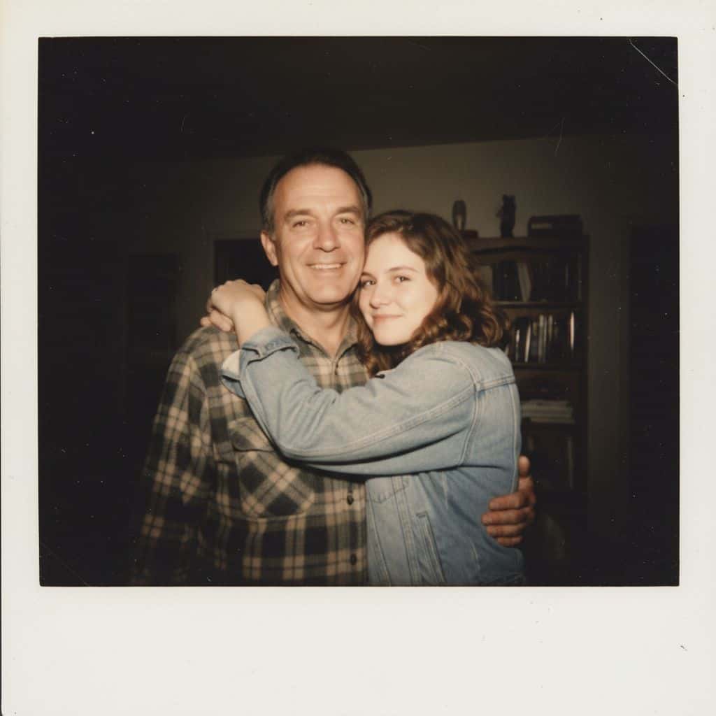 Gemini AI photo prompts preview — Gemini Polaroid Father Daughter