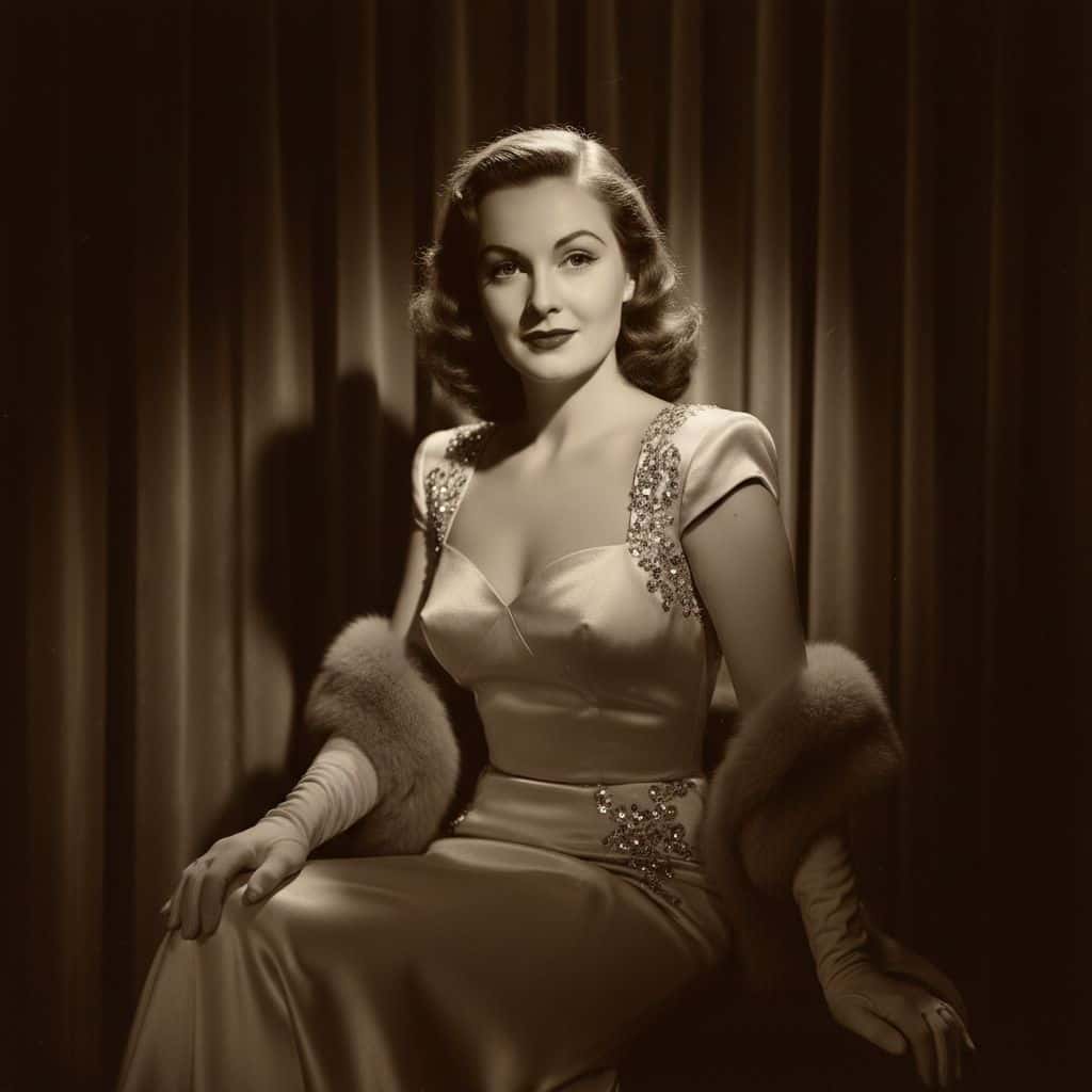 Gemini AI photo prompts preview — Gemini Retro 40s Hollywood Glamour