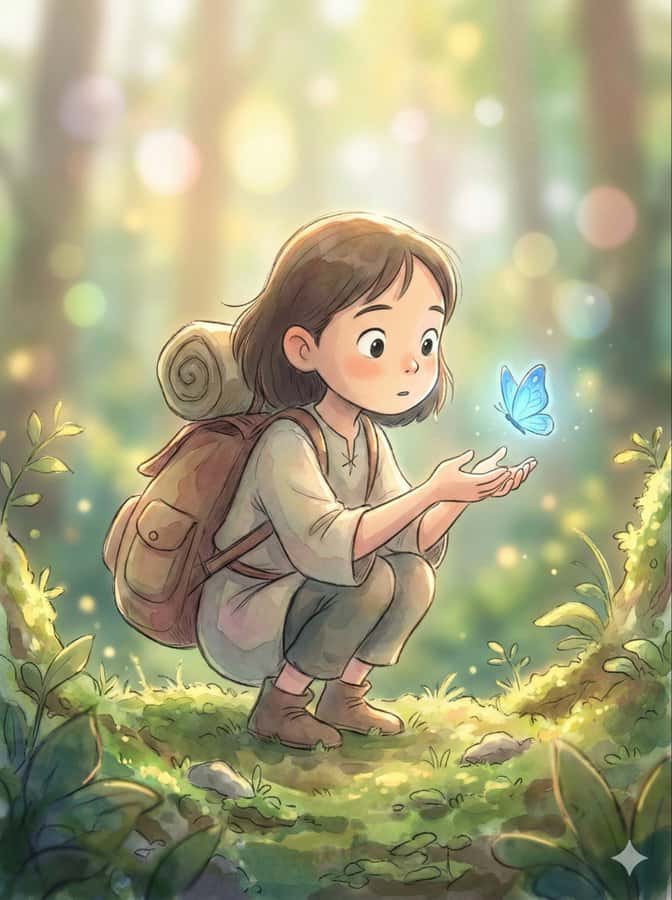 Gemini AI photo prompts preview — Modern Animation Concept Art Style