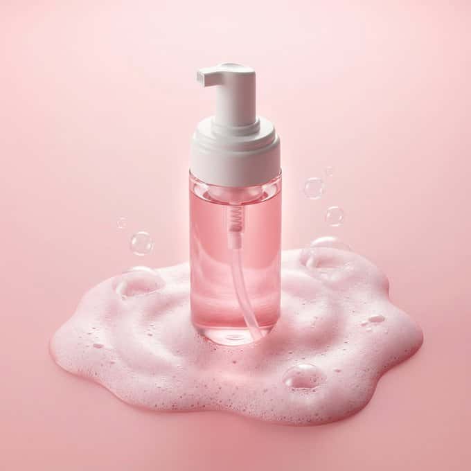 Gemini AI photo prompts preview — High-End Minimalist Skincare Product Photography