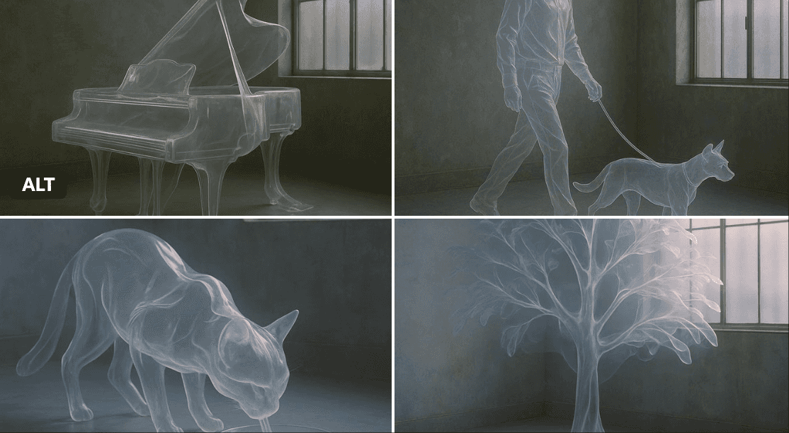 Gemini AI photo prompts preview — Ghost Form