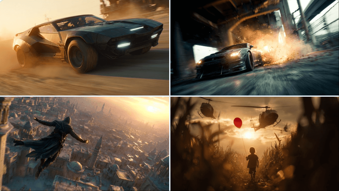 Gemini AI photo prompts preview — Generate Cinematic Atmosphere Image