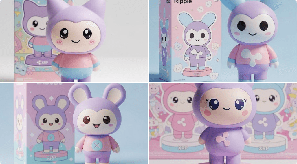 Gemini AI photo prompts preview — Cute Pastel Vinyl Figure