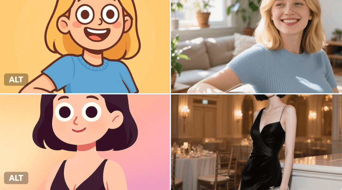 Gemini AI photo prompts preview — Cartoon Photo Transformation