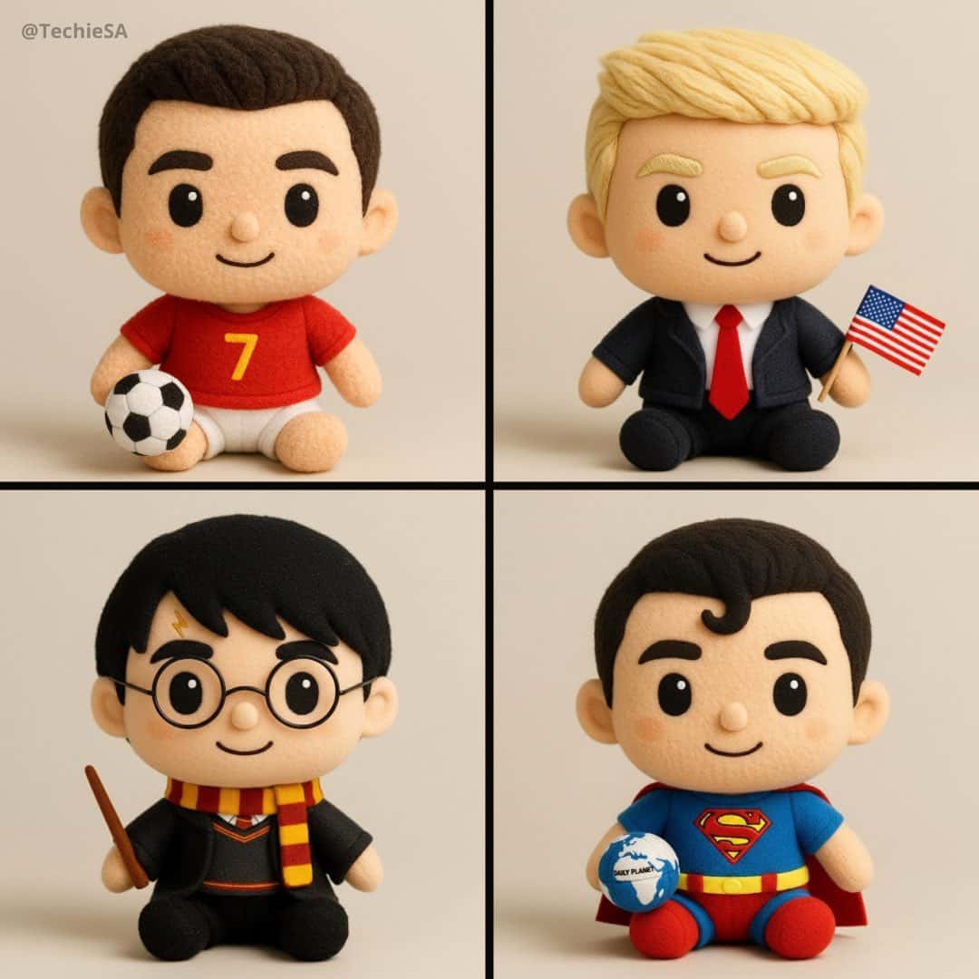 Gemini AI photo prompts preview — Soft High-Quality Plush Toy