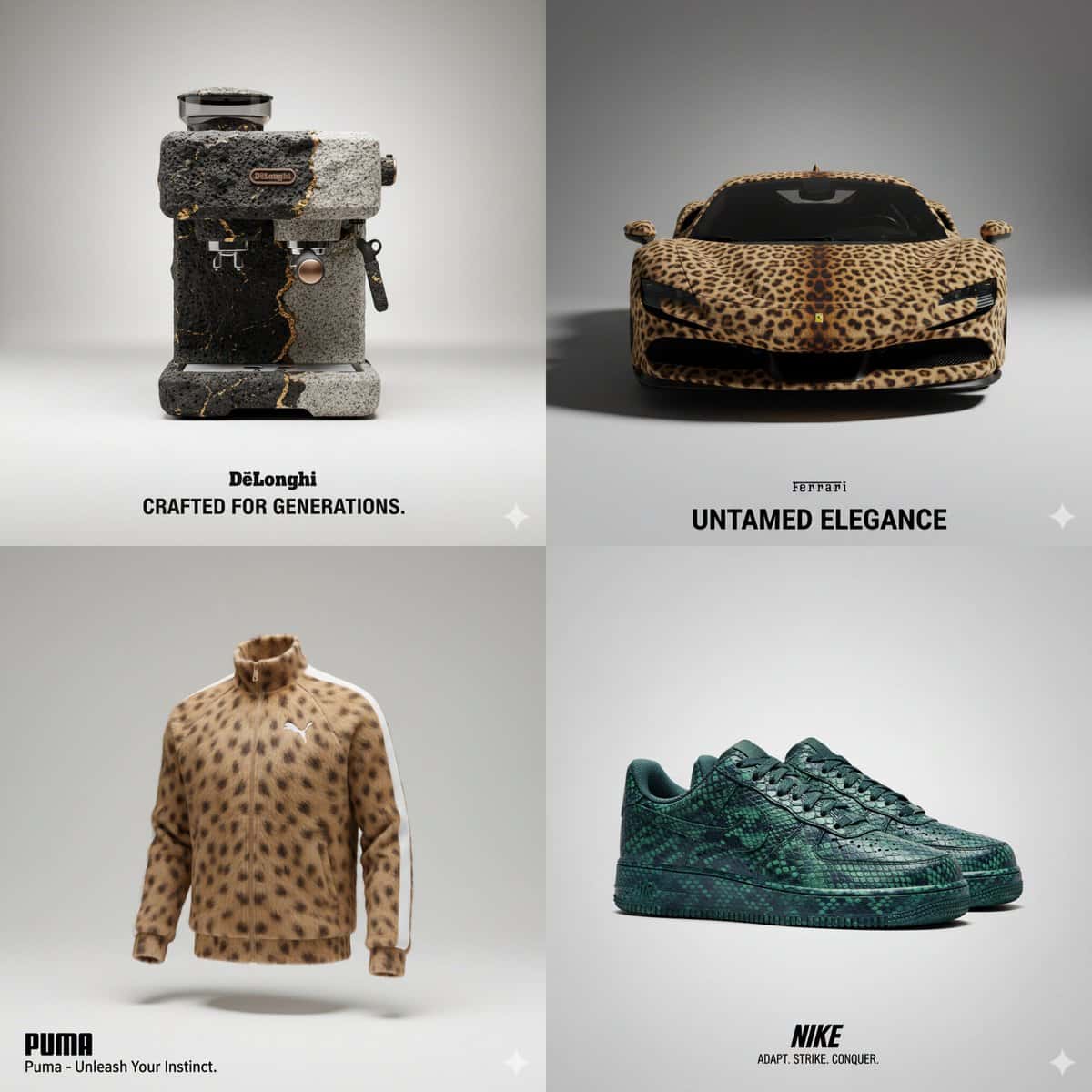 Gemini AI photo prompts preview — Product Studio Photo