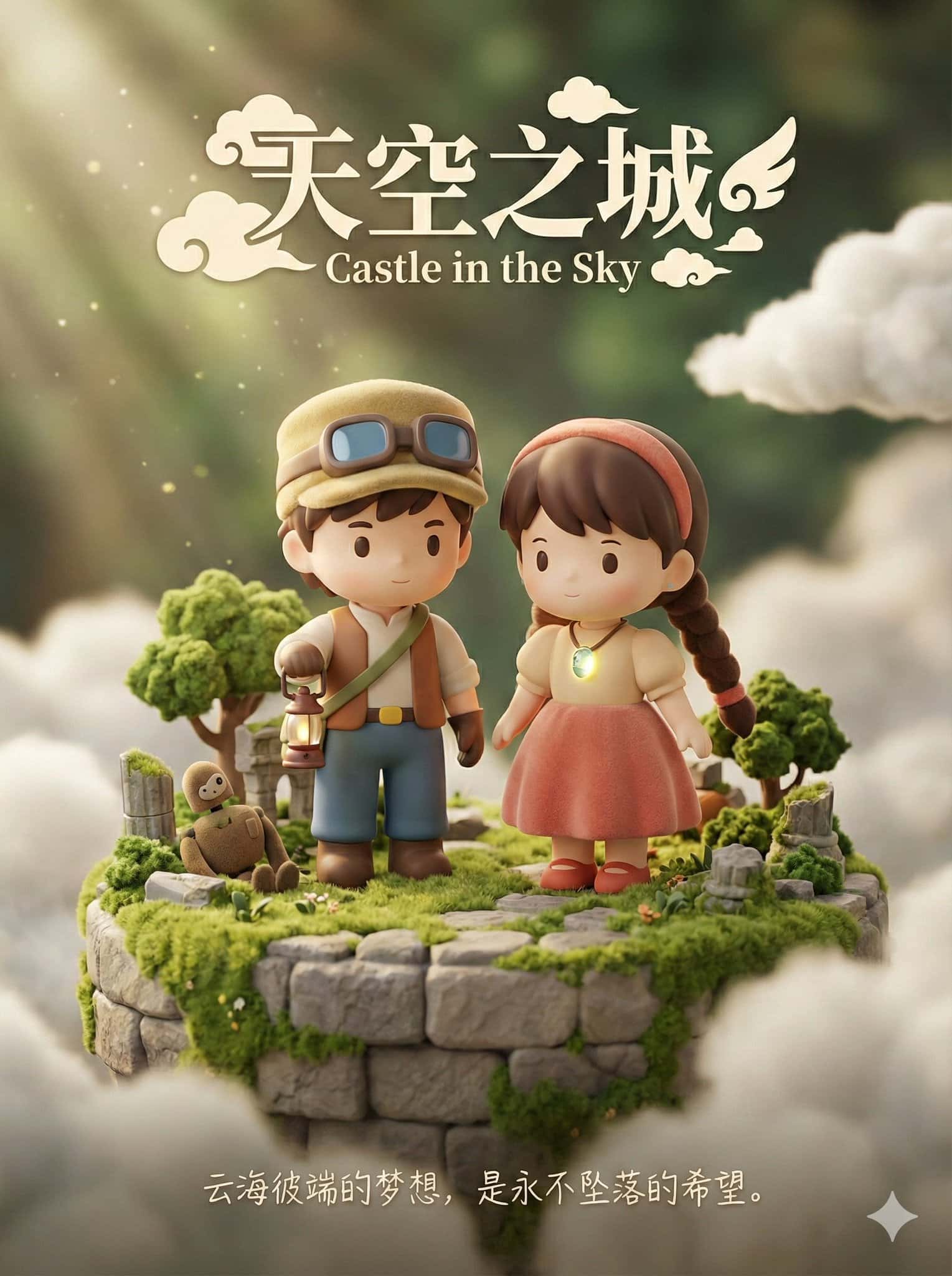 Gemini AI photo prompts preview — A Movie Poster Template