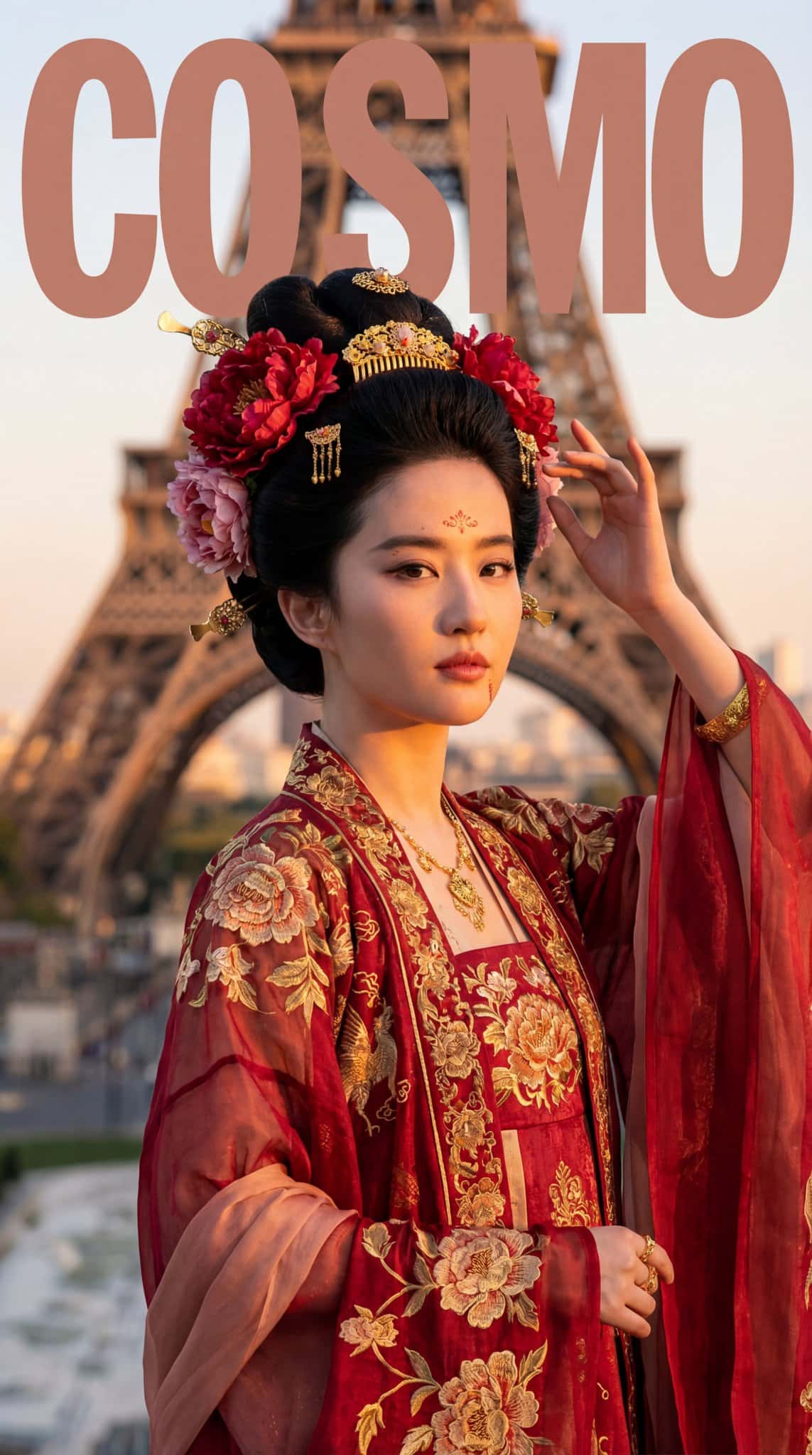 Gemini AI photo prompts preview — The Prosperity of the Tang Dynasty and Paris Photography