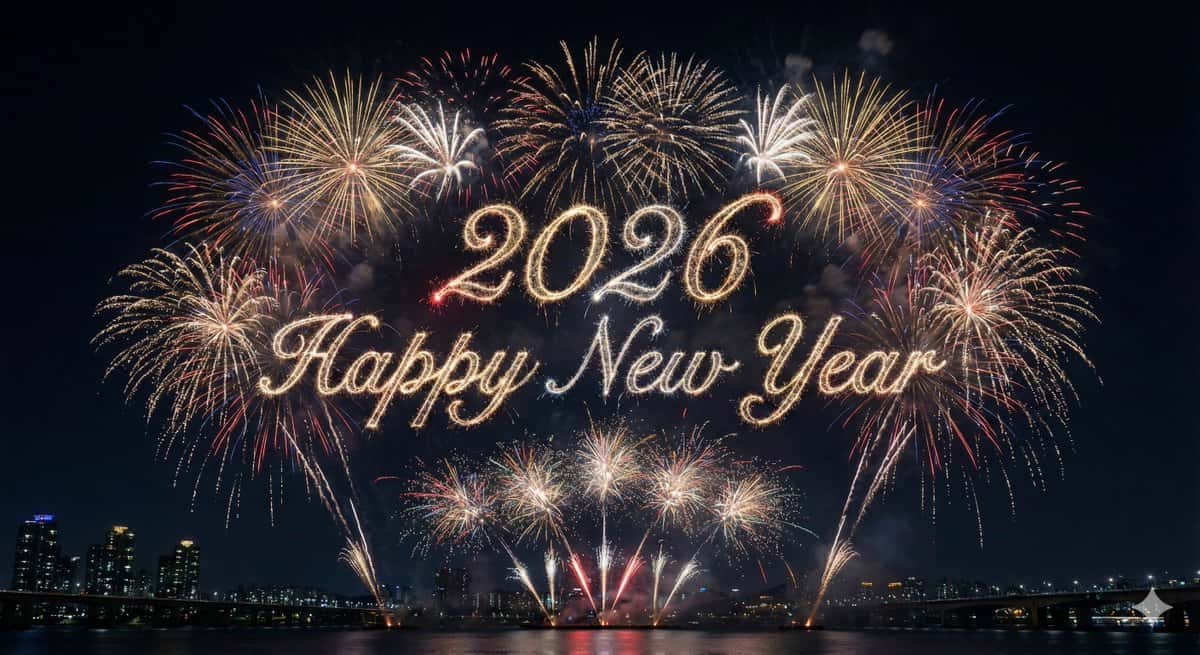 Gemini AI photo prompts preview — Ultra-Realistic Professional Nighttime Fireworks Display