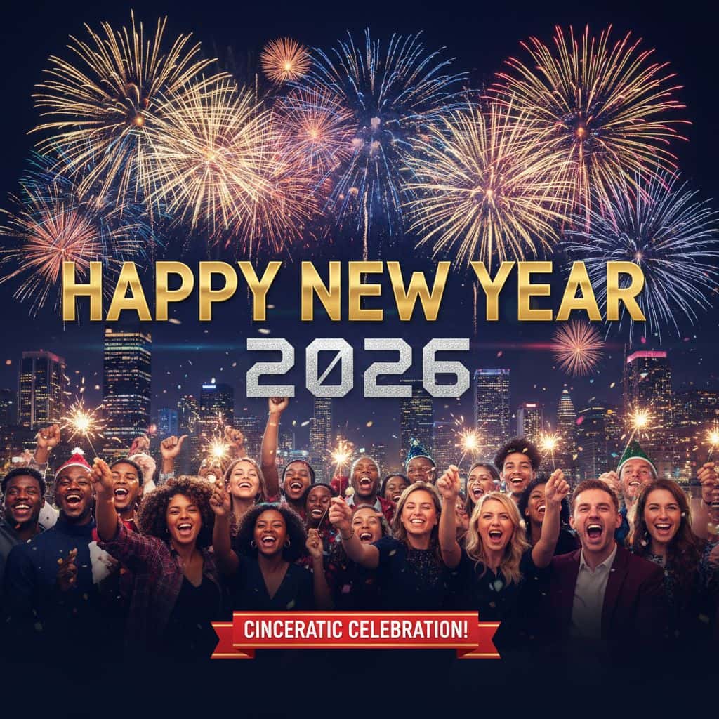 Gemini AI photo prompts preview — YouTube thumbnail for New Year 2026 video