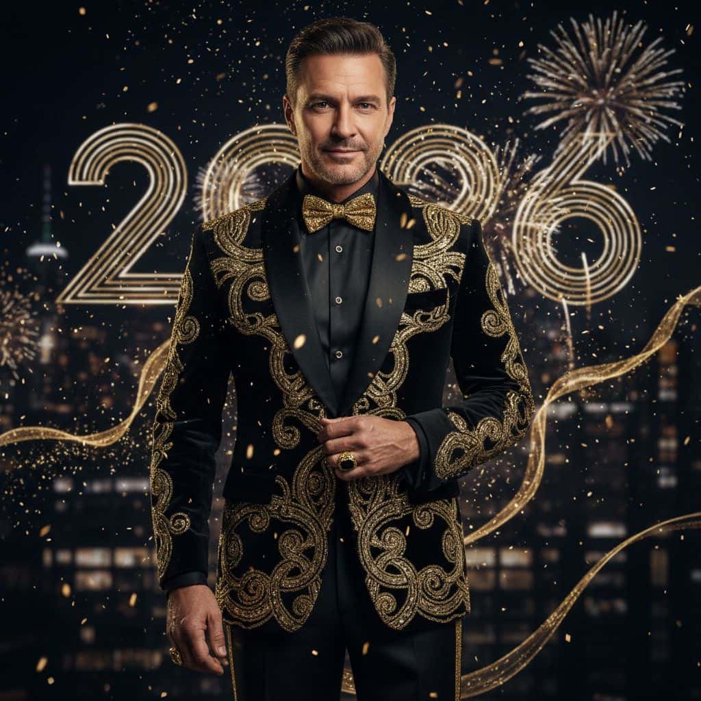 Gemini AI photo prompts preview — Luxury Black & Gold Editorial Portrait