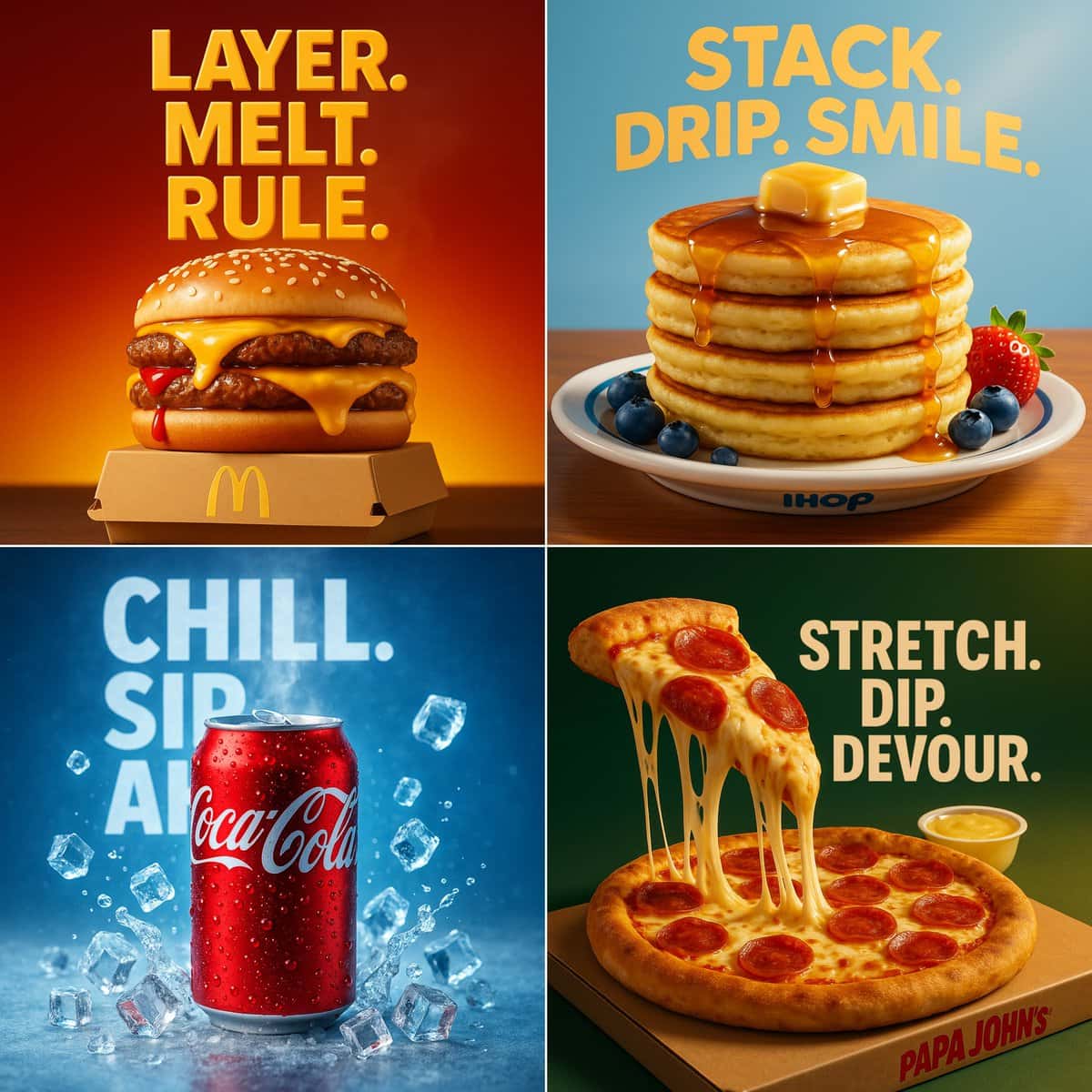 Gemini AI photo prompts — 3D Hyperrealistic Food Advertisement Gemini AI photo prompts preview — 3D Hyperrealistic Food Advertisement