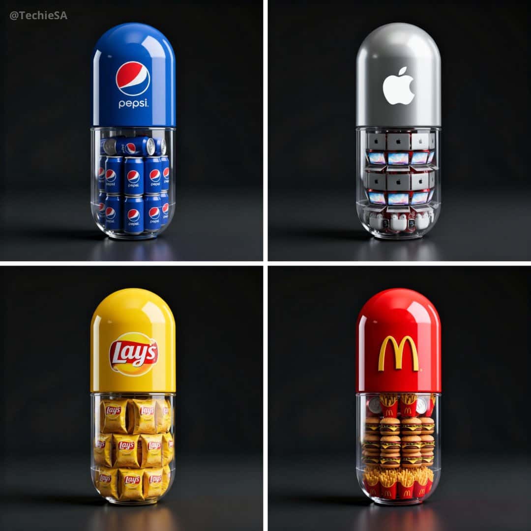 Gemini AI photo prompts — 3D Render of a Large Capsule-Shaped Container Gemini AI photo prompts preview — 3D Render of a Large Capsule-Shaped Container