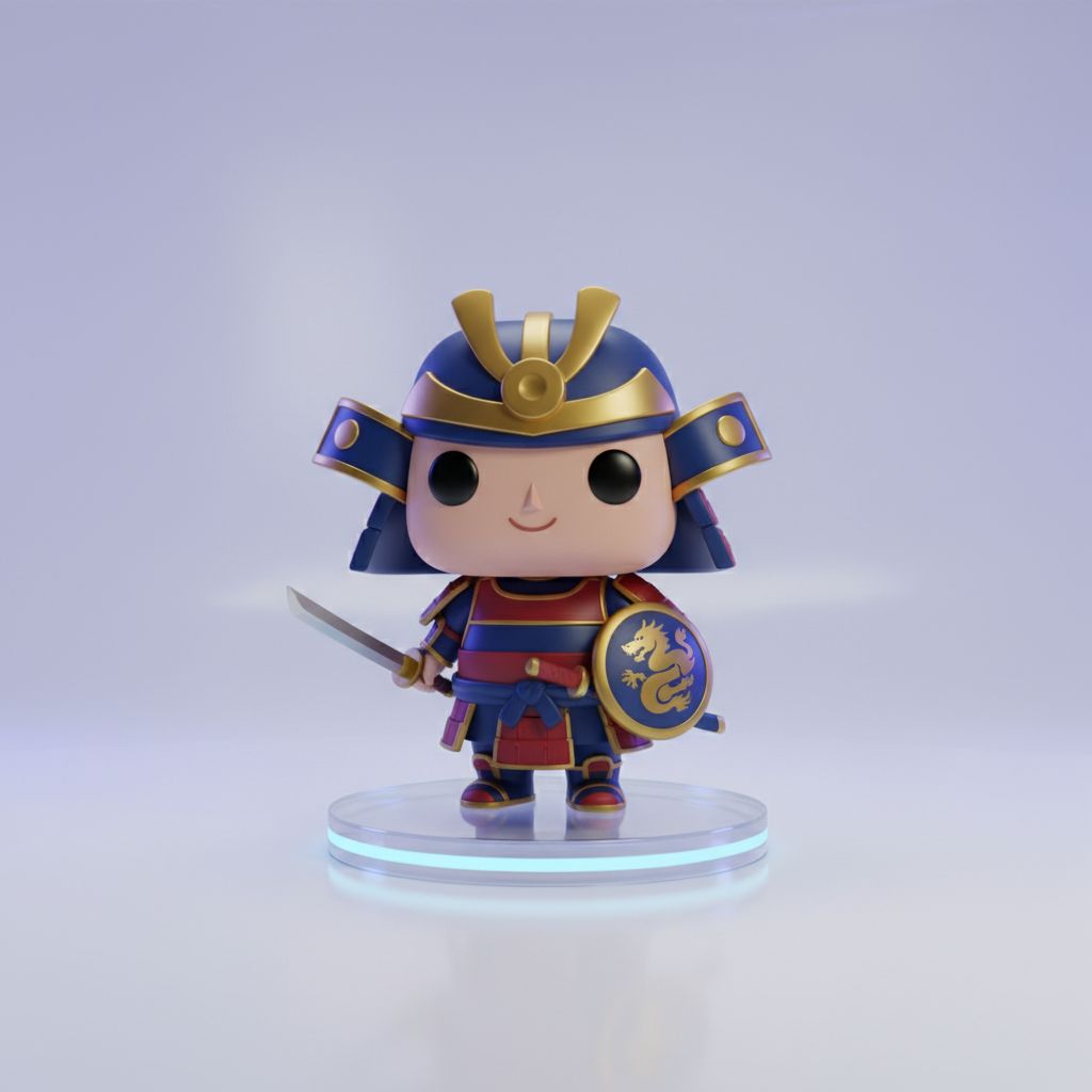 Preview of Funko Pop Figurine Render Preview of Funko Pop Figurine Render