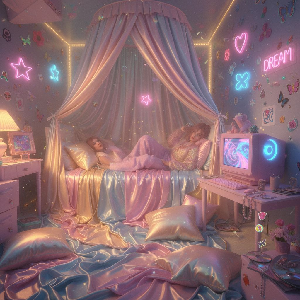 Preview of Ghost Face Y2K Dream Portrait