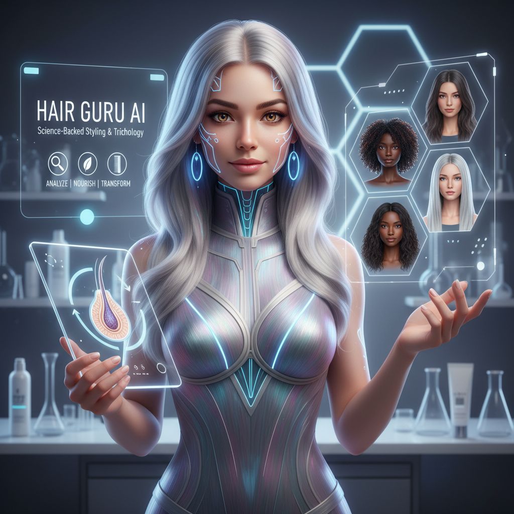 Preview of HAIR GURU AI — Virtual Hair Care Expert