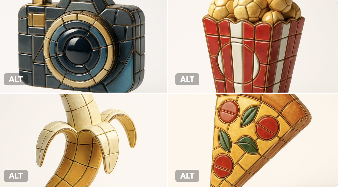 Preview of Enamel Mosaic Tile Style