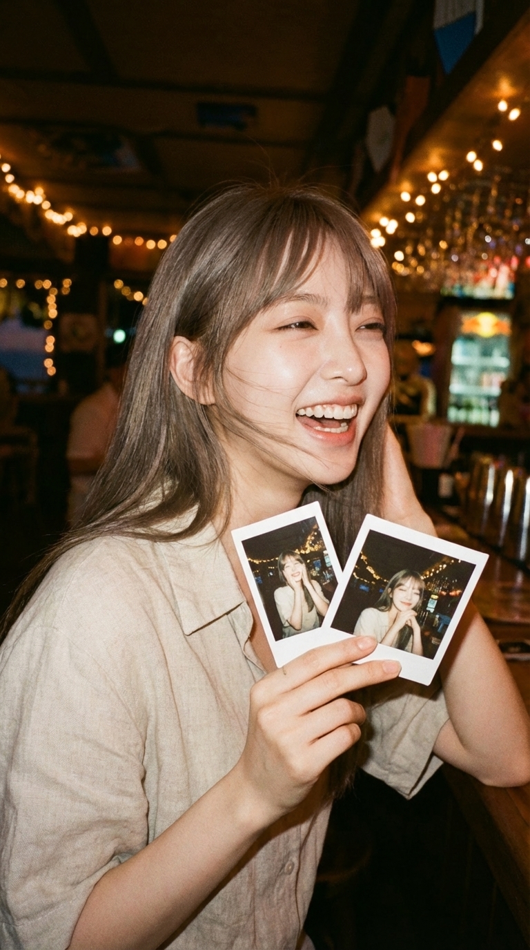 Gemini AI photo prompts preview — Vacation Bar's Polaroid Moments