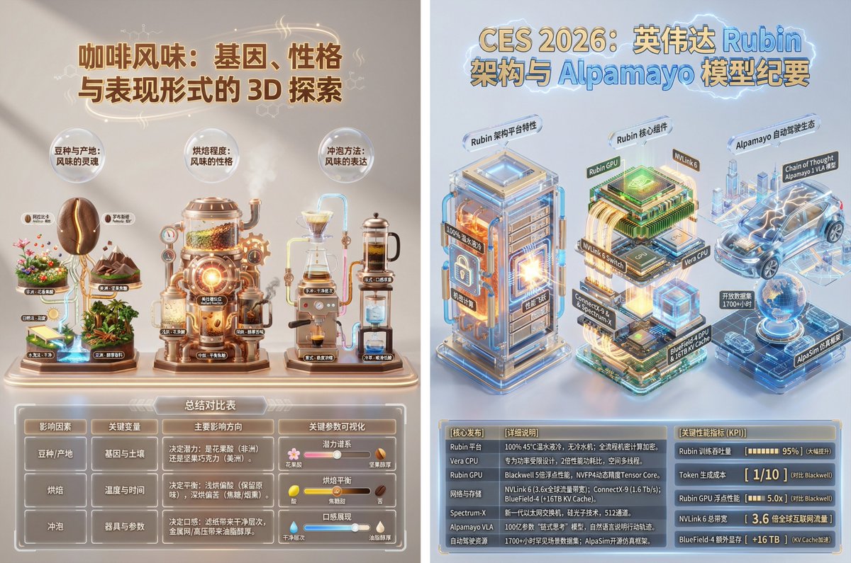Gemini AI photo prompts preview — High-Density Chinese 3D Infographic
