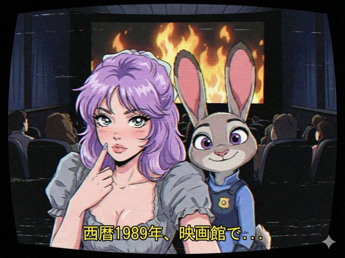 Gemini AI photo prompts preview — Late 80s Japanese Animation OVA Screenshots