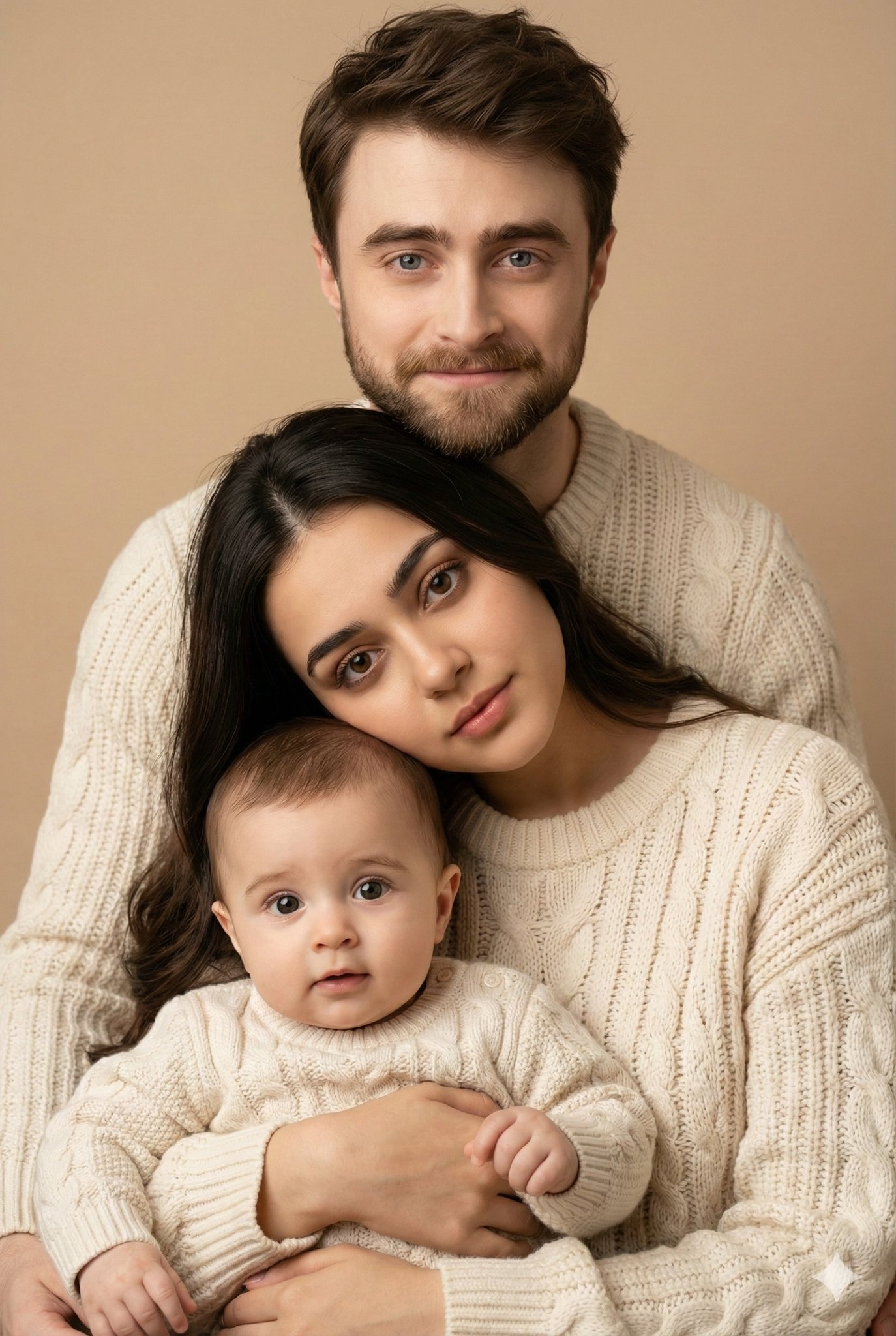 Gemini AI photo prompts — Hyper-realistic Studio Family Portrait Gemini AI photo prompts preview — Hyper-realistic Studio Family Portrait
