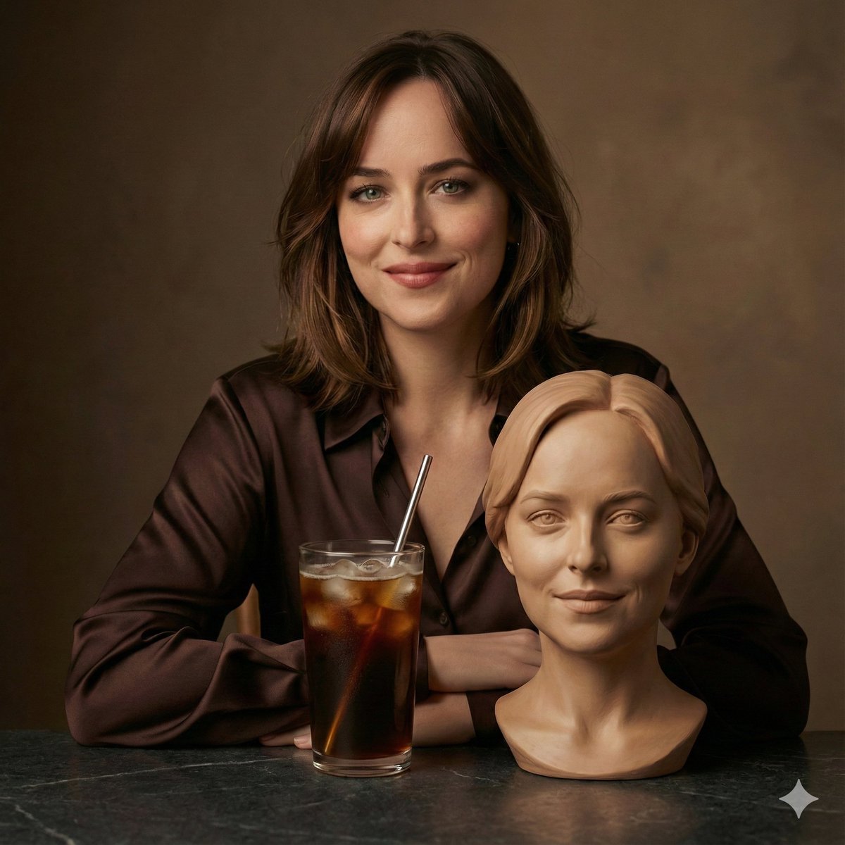 Gemini AI photo prompts preview — A Cinematic Studio Portrait