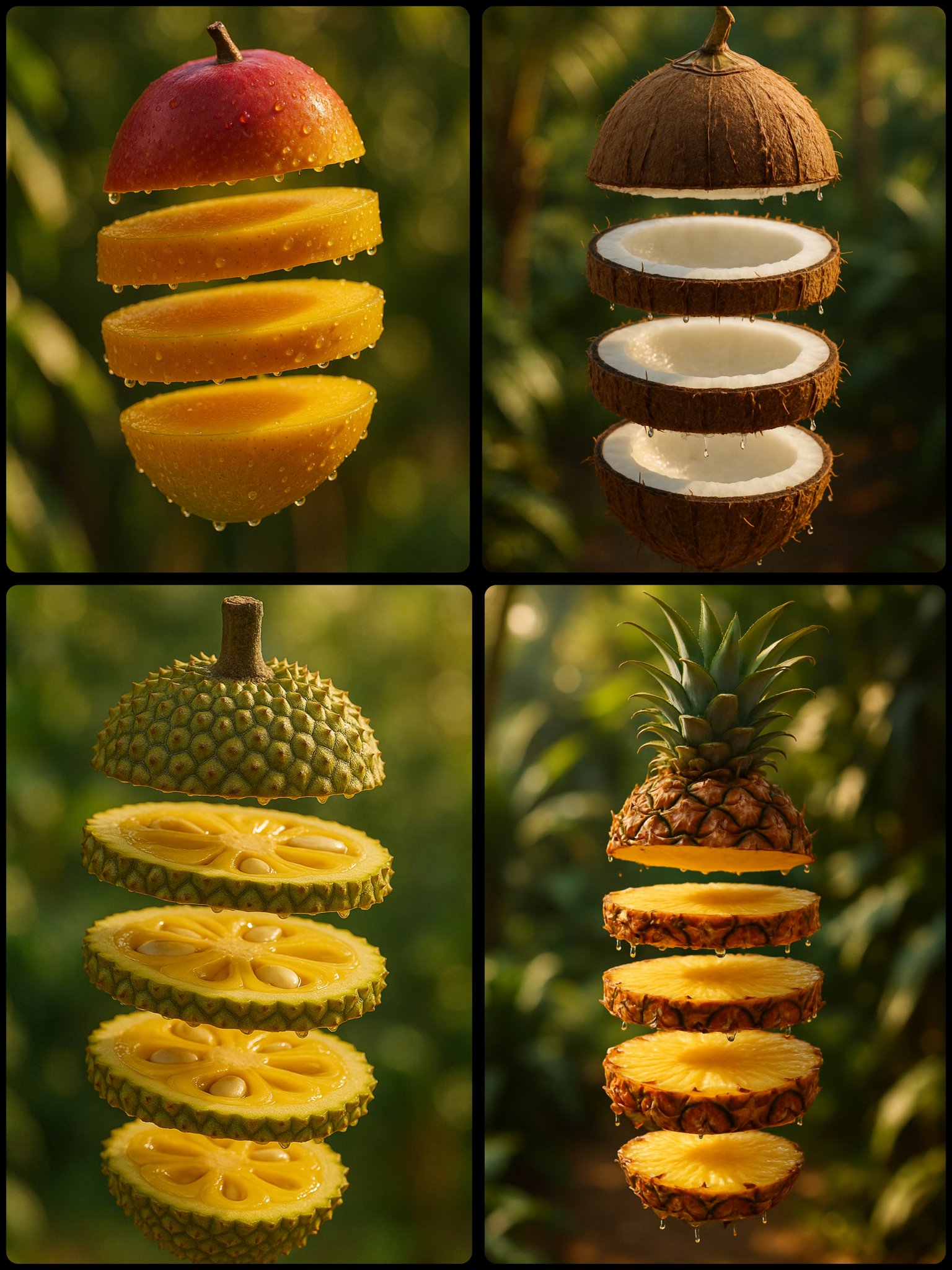 Preview of Creating Floating Sliced Fruit