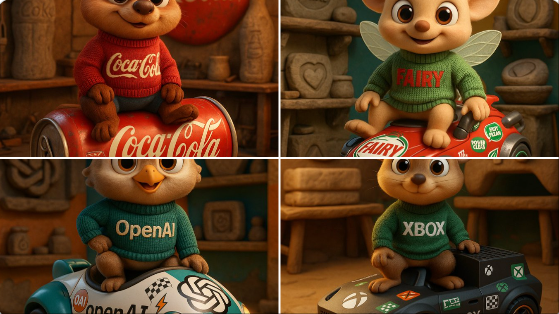 Preview of Brand 3D Cartoon Animal Character