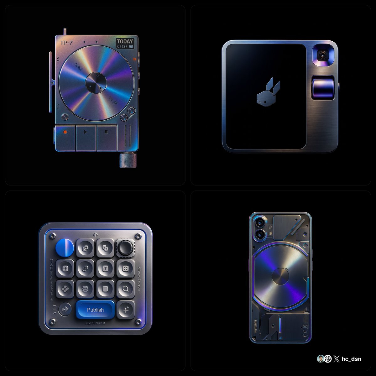 Preview of Liquid Metal Design Products