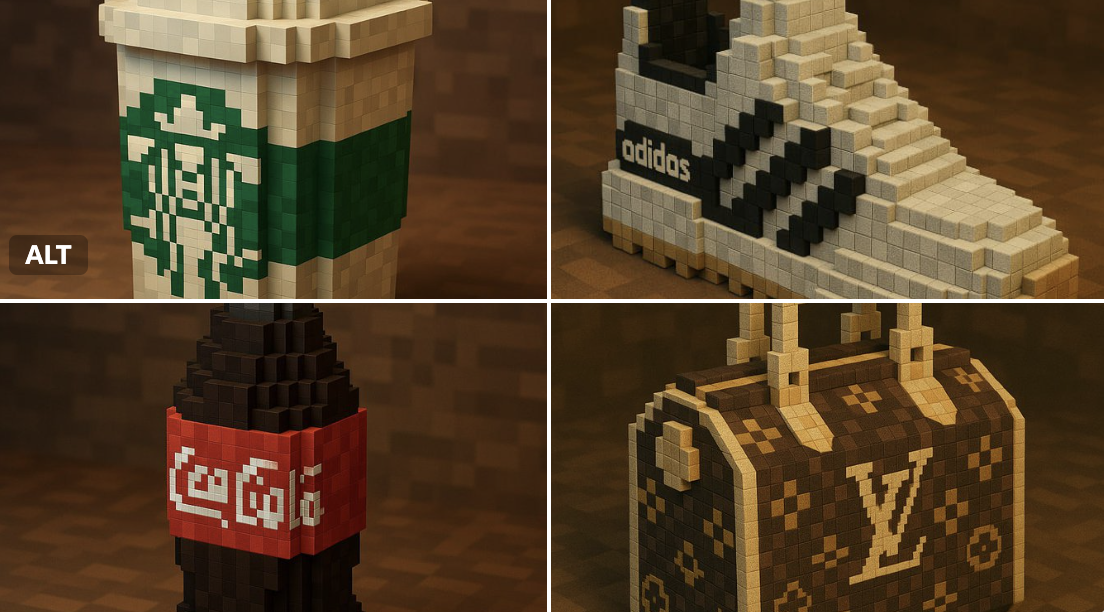 Preview of Brand Minecraft Style