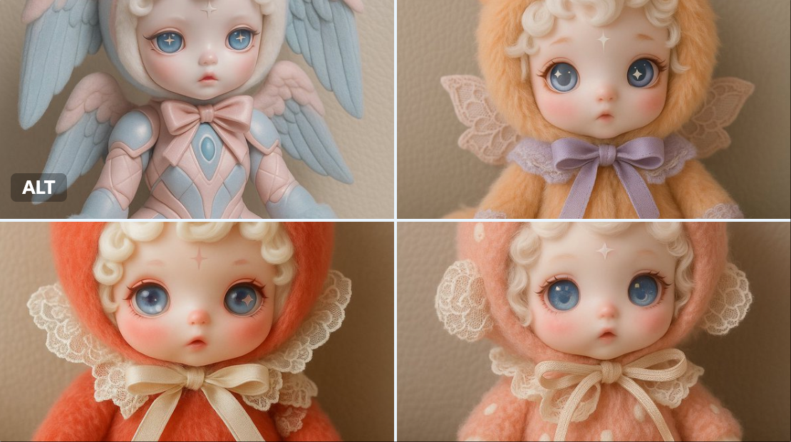 Preview of Cute Designer Doll