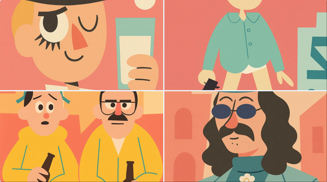 Preview of Cartoon Modern Style Illustration