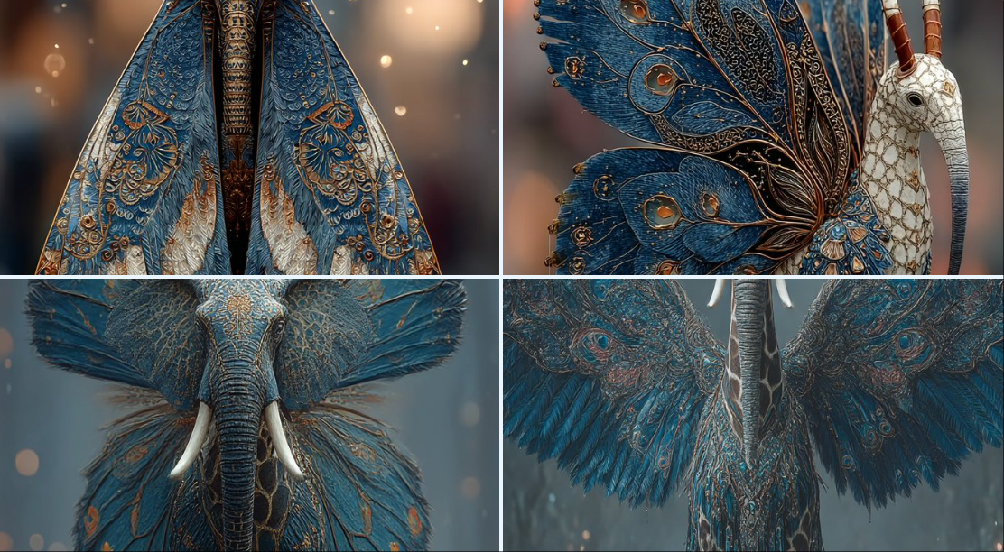 Preview of Surreal Bird Fantasy