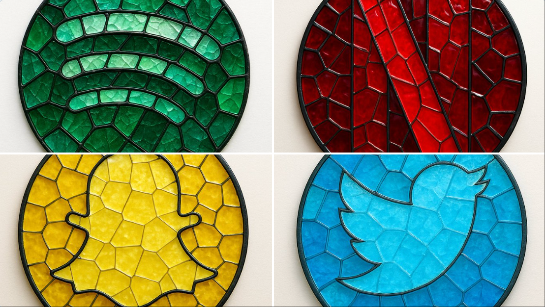 Preview of Mosaic Stained Glass Emblem