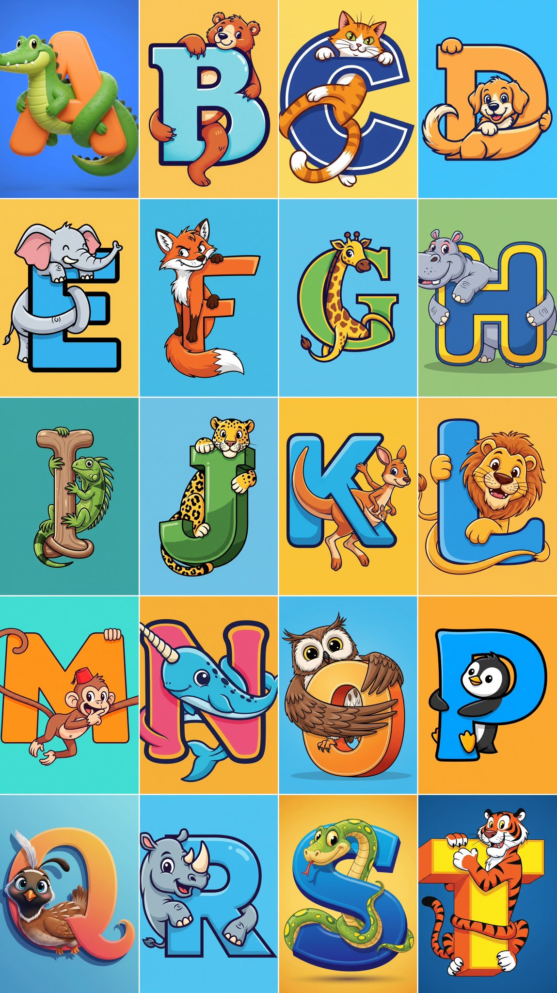 Preview of Letter Animals