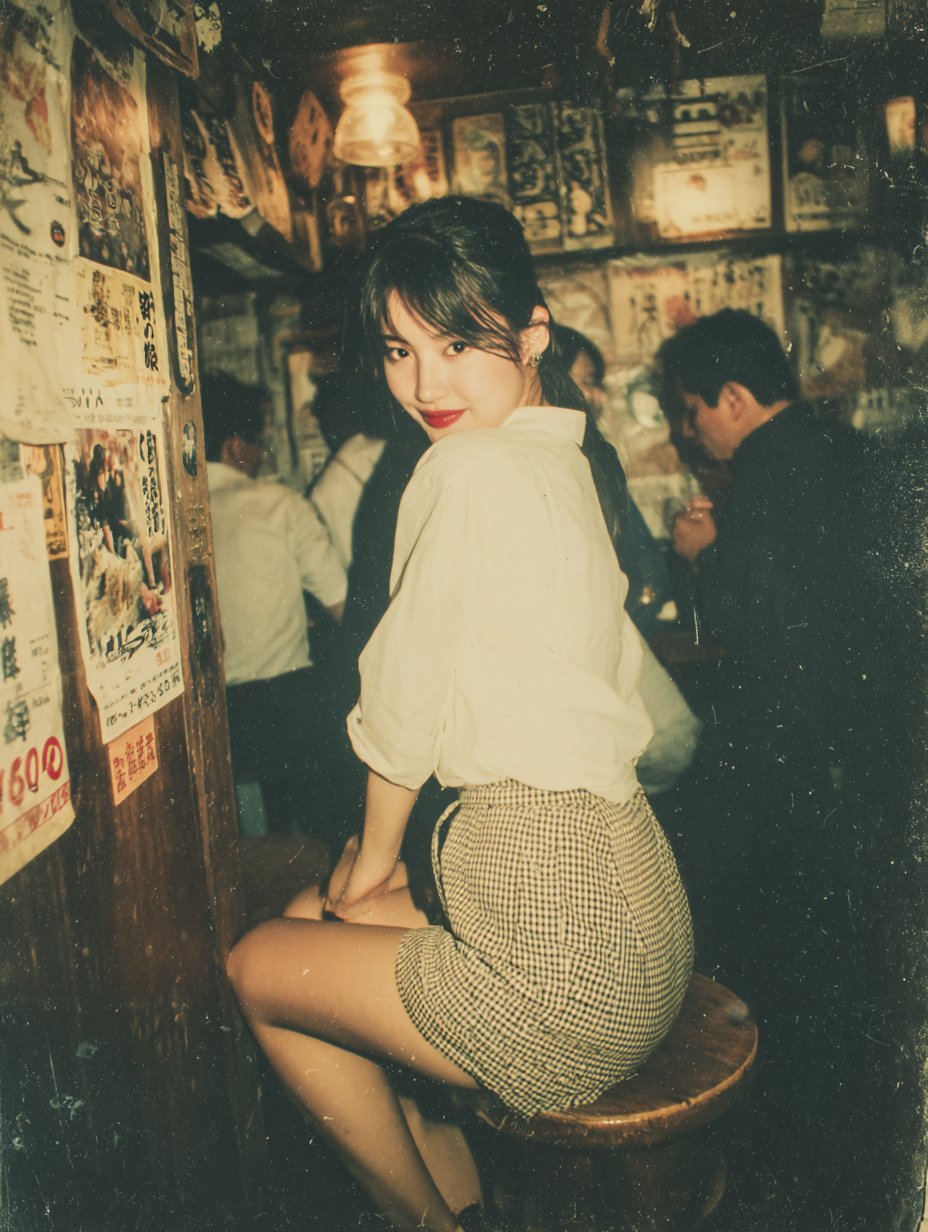 Preview of Photos of Beautiful Women Taken with a Flash in an Izakaya