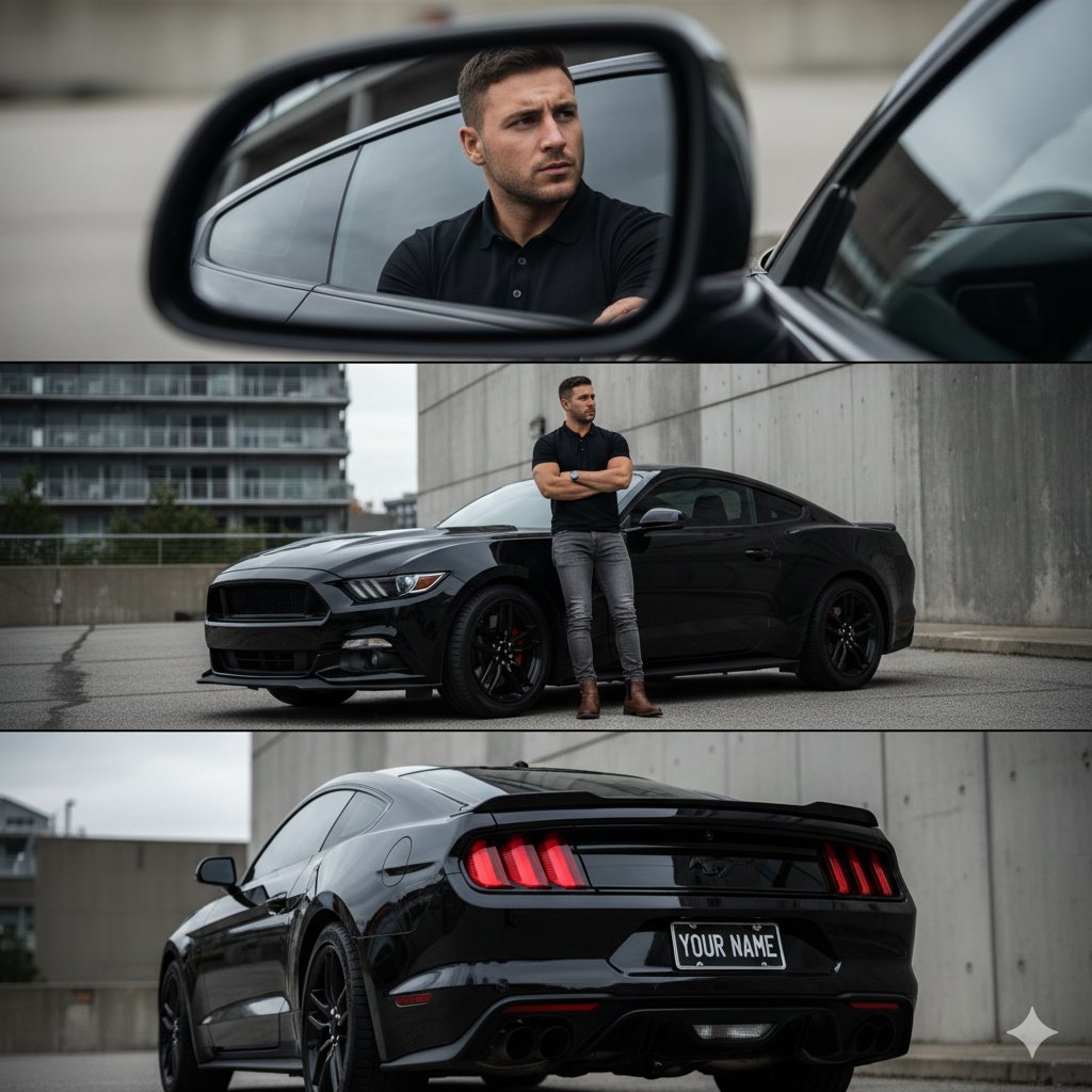 Preview of Three Views of a Person and a Car