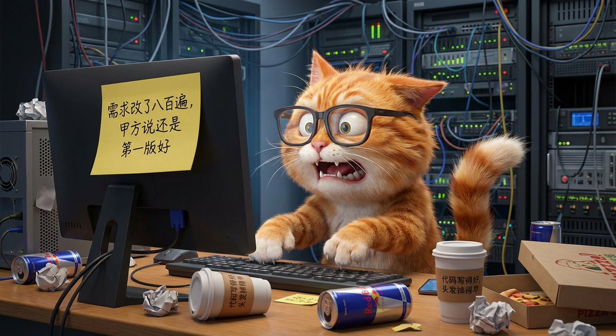 Preview of Crazy Programming Cat