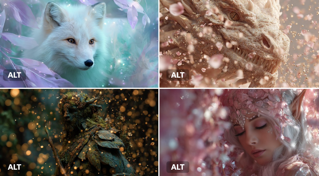 Preview of Enchanted Particle Bloom