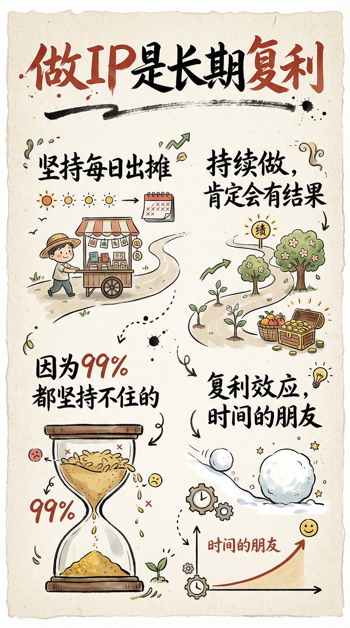 Preview of Hand-Drawn Style Infographic Card