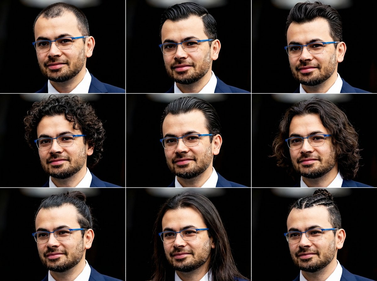 Preview of Create 9 Different Hairstyles