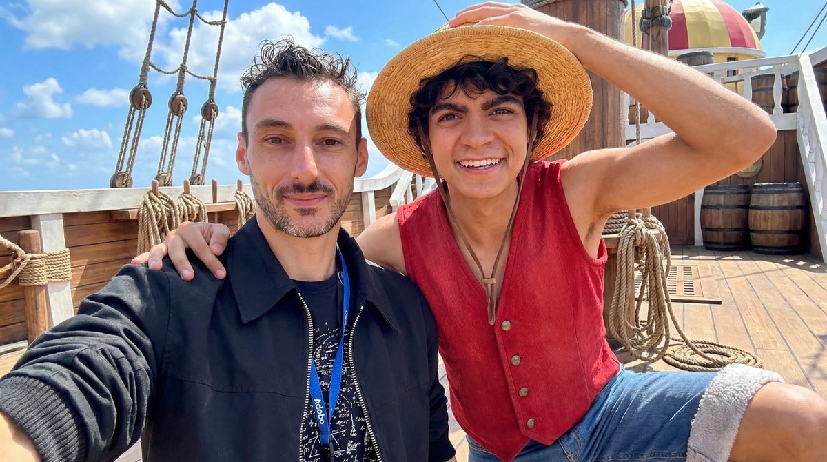 Preview of A Super Cool Selfie with Luffy