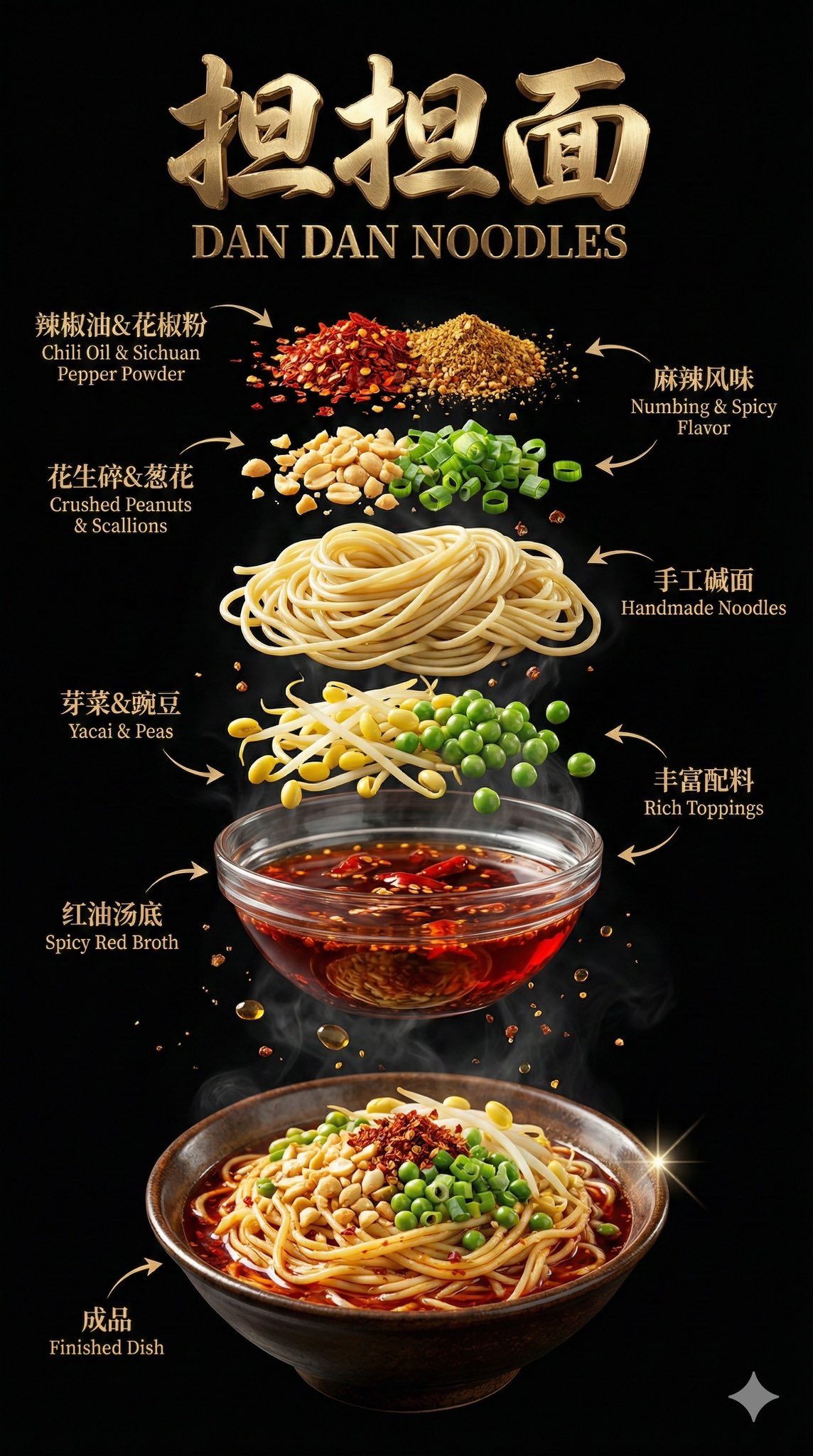 Preview of Dan Dan Noodles Premium Poster