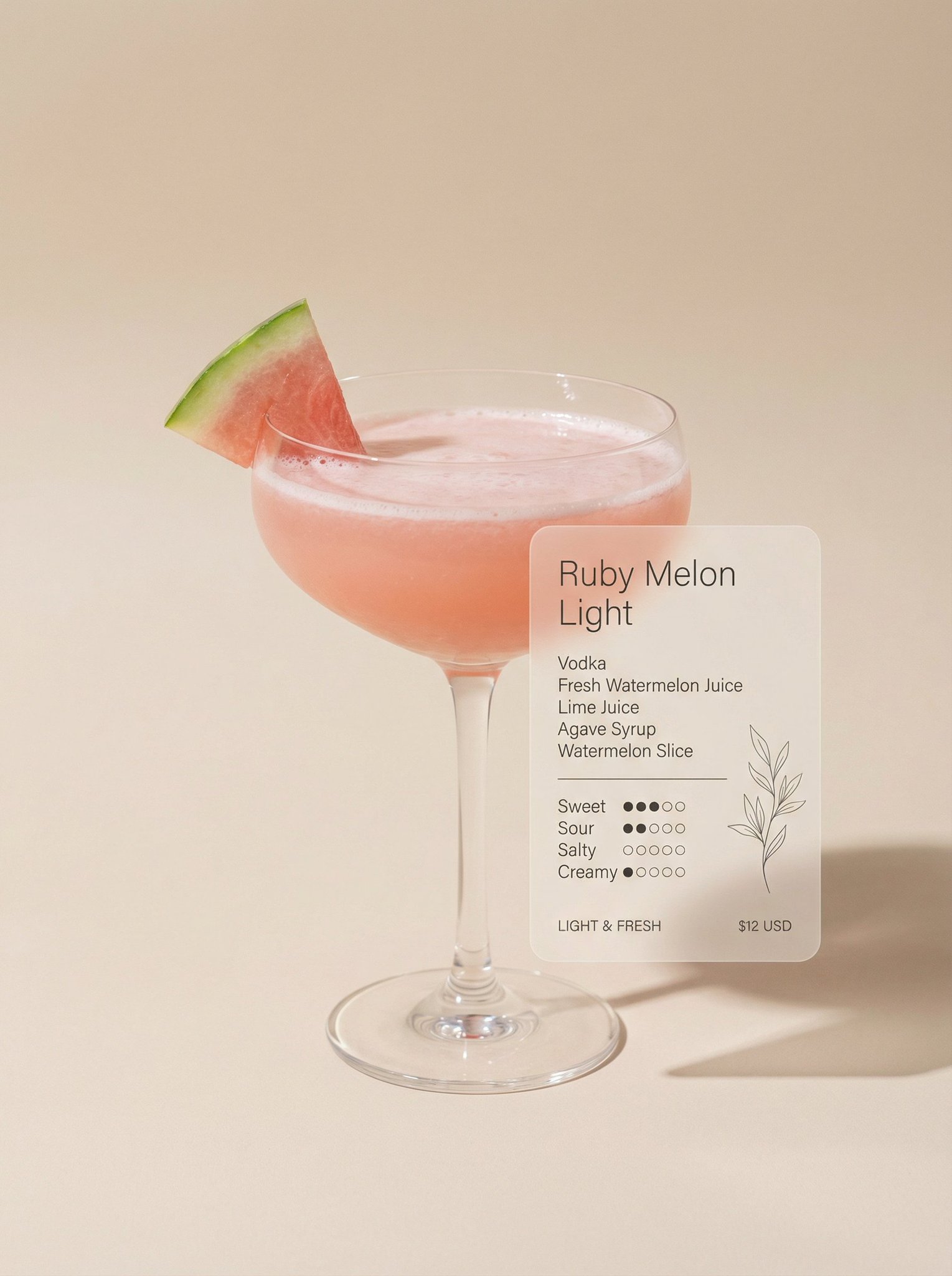 Preview of Ultra-minimalist Cocktail Photography