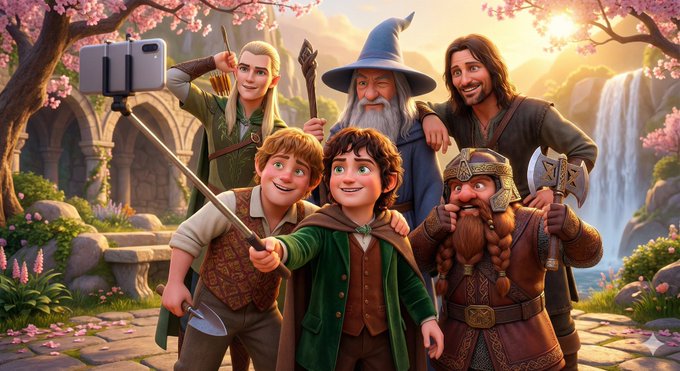 Preview of Pixar-Style 3D Animated Scene