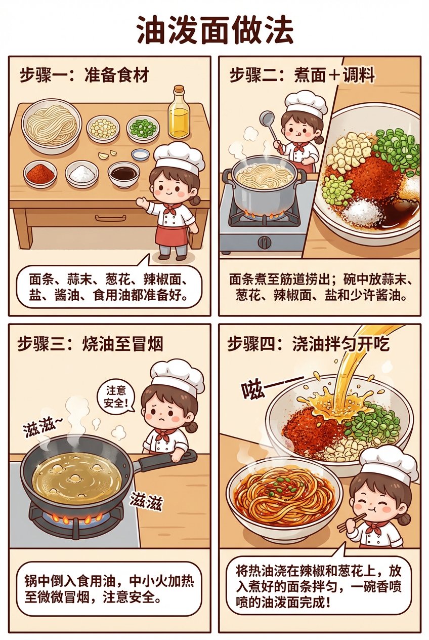 Preview of Oil Splash Noodles Comic Strip