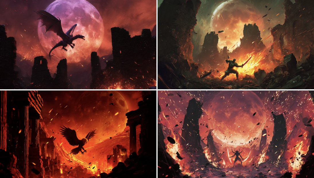 Preview of Duel Under the Blood Moon