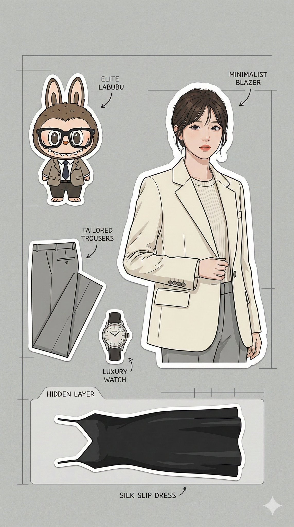 Preview of Professional Suit Style Notebook